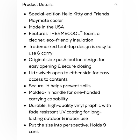 Kuromi and My Melody Igloo Cooler - Picture 11 of 13